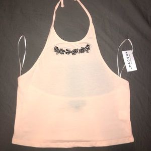 Kendall & Kylie Halter Crop Top NWT